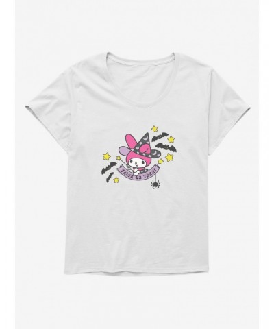 My Melody Halloween Witch Girls T-Shirt Plus Size $8.37 T-Shirts