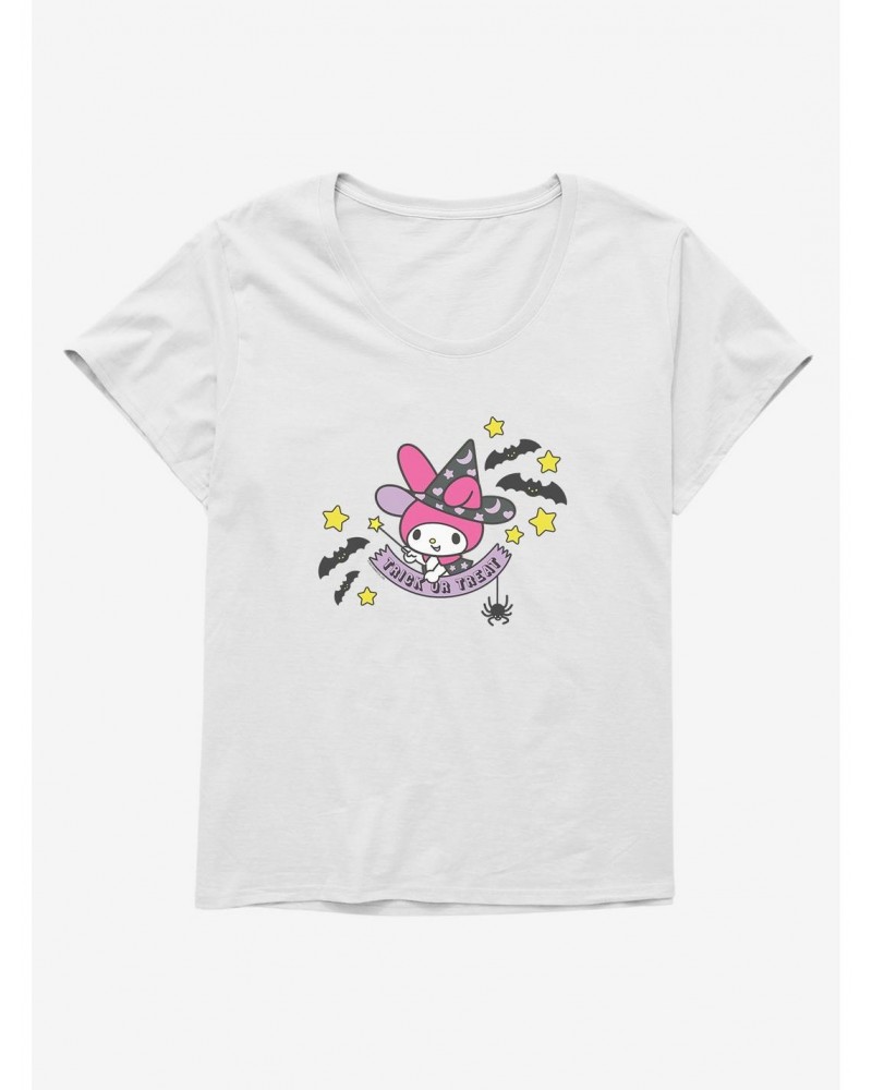 My Melody Halloween Witch Girls T-Shirt Plus Size $8.37 T-Shirts