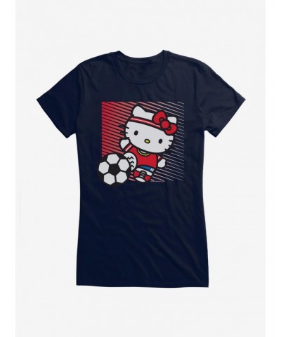 Hello Kitty Soccer Speed Girls T-Shirt $9.16 T-Shirts