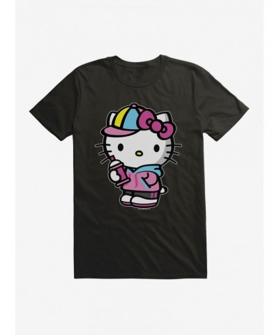 Hello Kitty Spray Can Front T-Shirt $8.80 T-Shirts