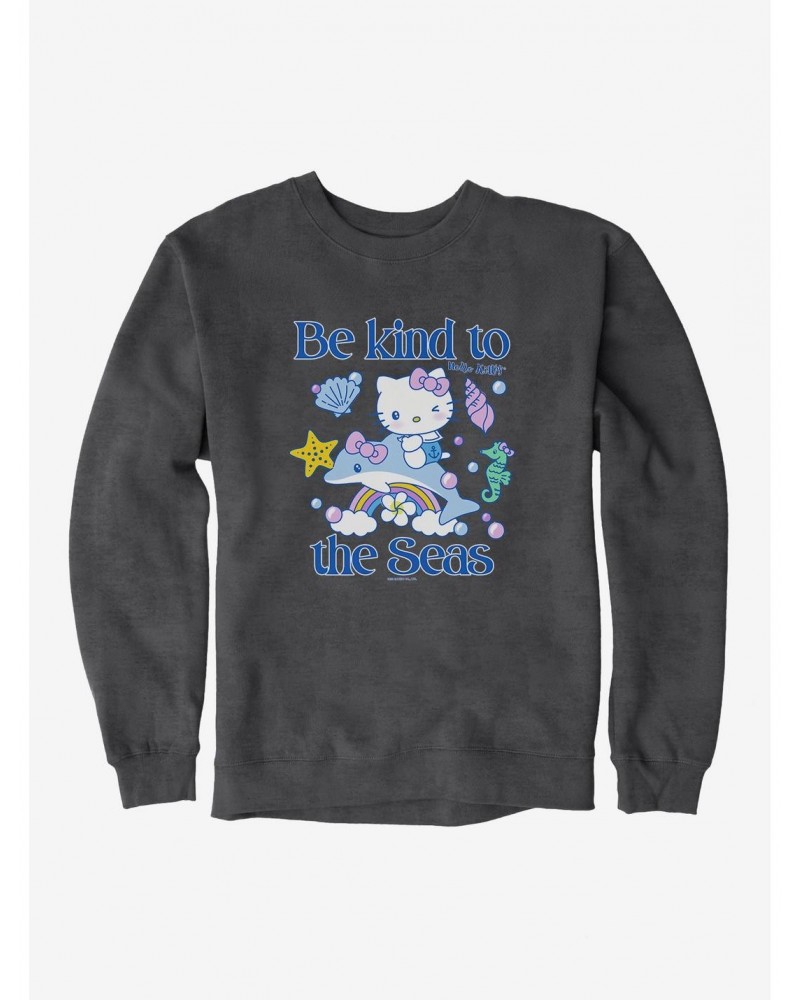 Hello Kitty Be Kind To The Seas Sweatshirt $14.17 Sweatshirts