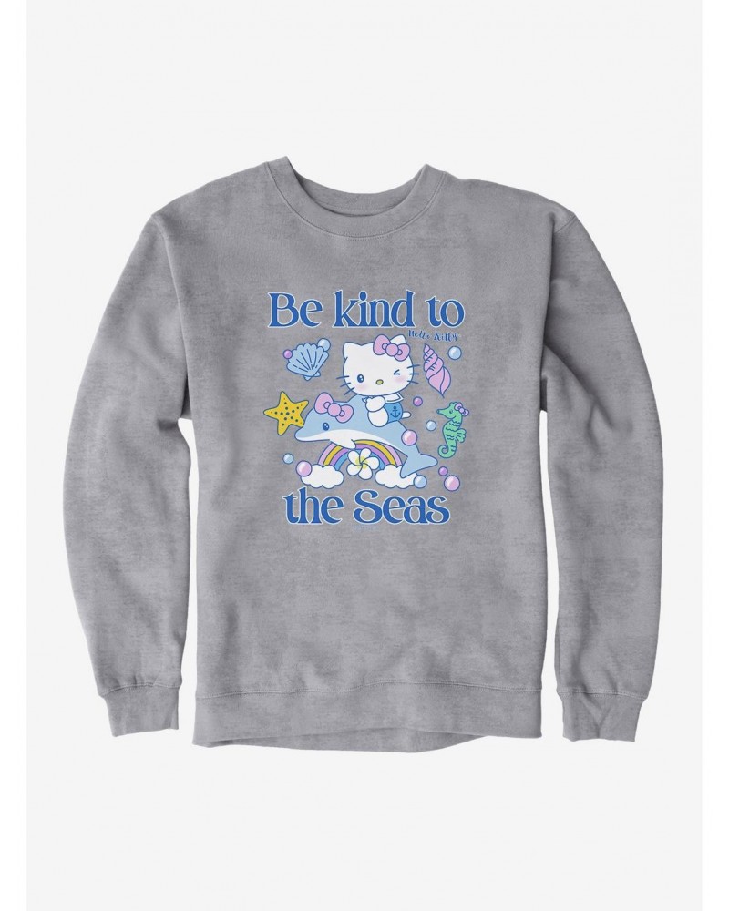 Hello Kitty Be Kind To The Seas Sweatshirt $14.17 Sweatshirts