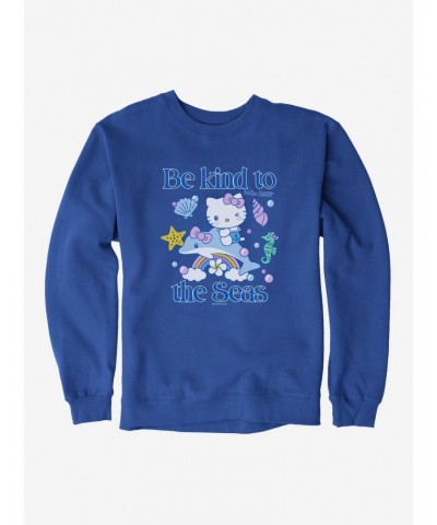 Hello Kitty Be Kind To The Seas Sweatshirt $14.17 Sweatshirts