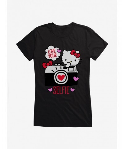 Hello Kitty Selfie Love Girls T-Shirt $6.97 T-Shirts