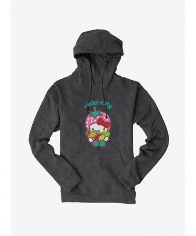 Hello Kitty Five A Day Seven Healthy Options Hoodie $14.73 Hoodies