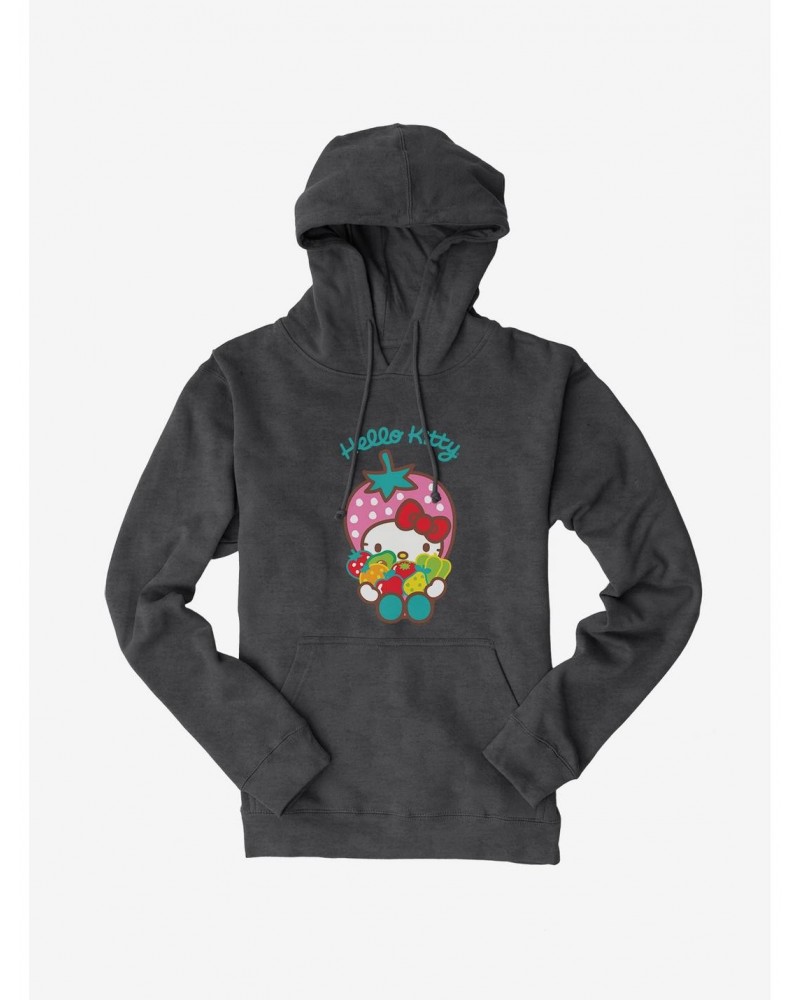 Hello Kitty Five A Day Seven Healthy Options Hoodie $14.73 Hoodies