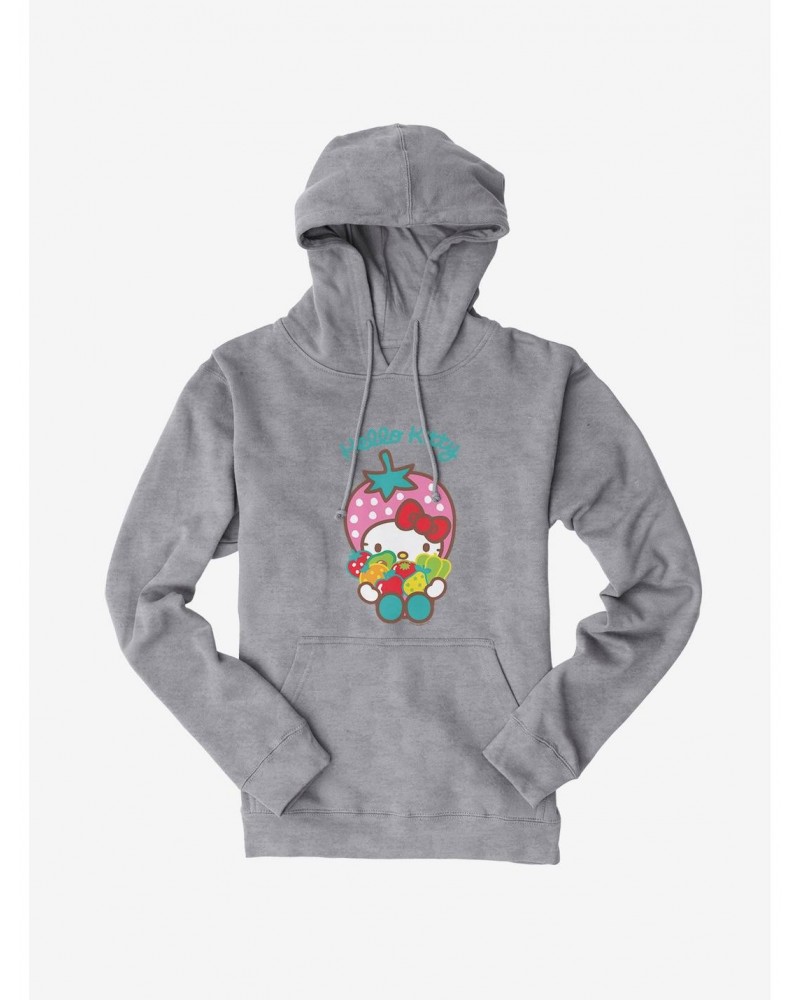 Hello Kitty Five A Day Seven Healthy Options Hoodie $14.73 Hoodies