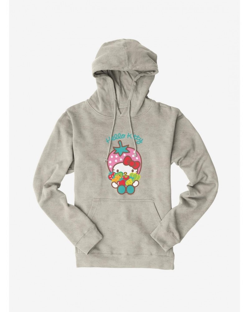 Hello Kitty Five A Day Seven Healthy Options Hoodie $14.73 Hoodies