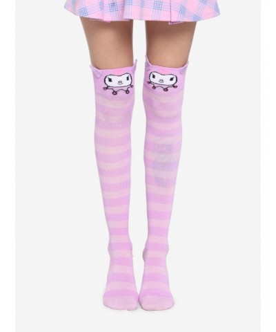 Kuromi Stripe Knee-High Socks $3.88 Socks
