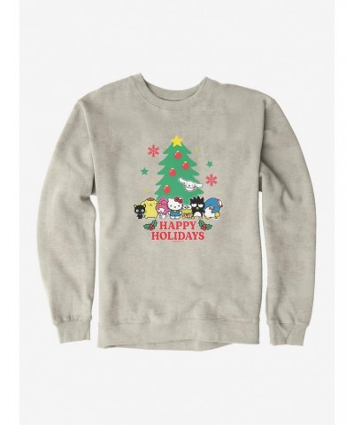 Hello Kitty and Friends Happy Holidays Sweatshirt $13.58 Sweatshirts