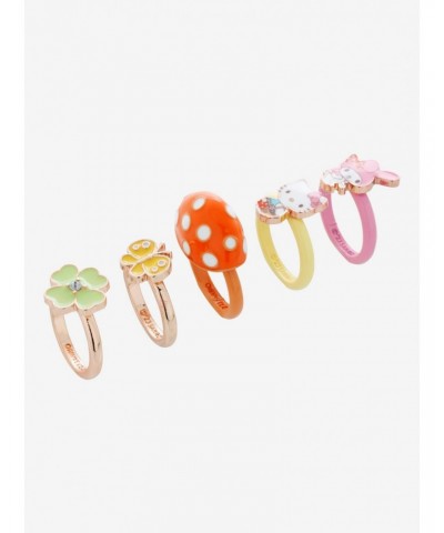 Hello Kitty And Friends Mushroom Garden Ring Set $5.55 Ring Set