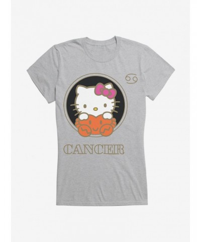 Hello Kitty Star Sign Cancer Stencil Girls T-Shirt $8.17 T-Shirts