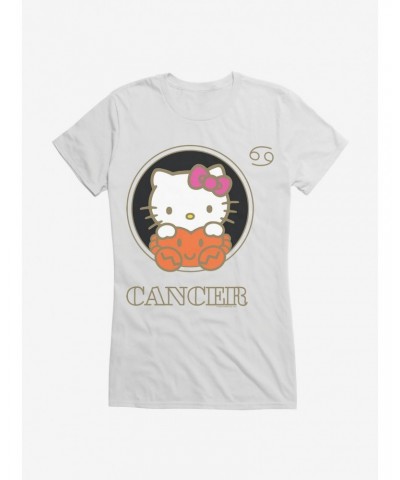 Hello Kitty Star Sign Cancer Stencil Girls T-Shirt $8.17 T-Shirts