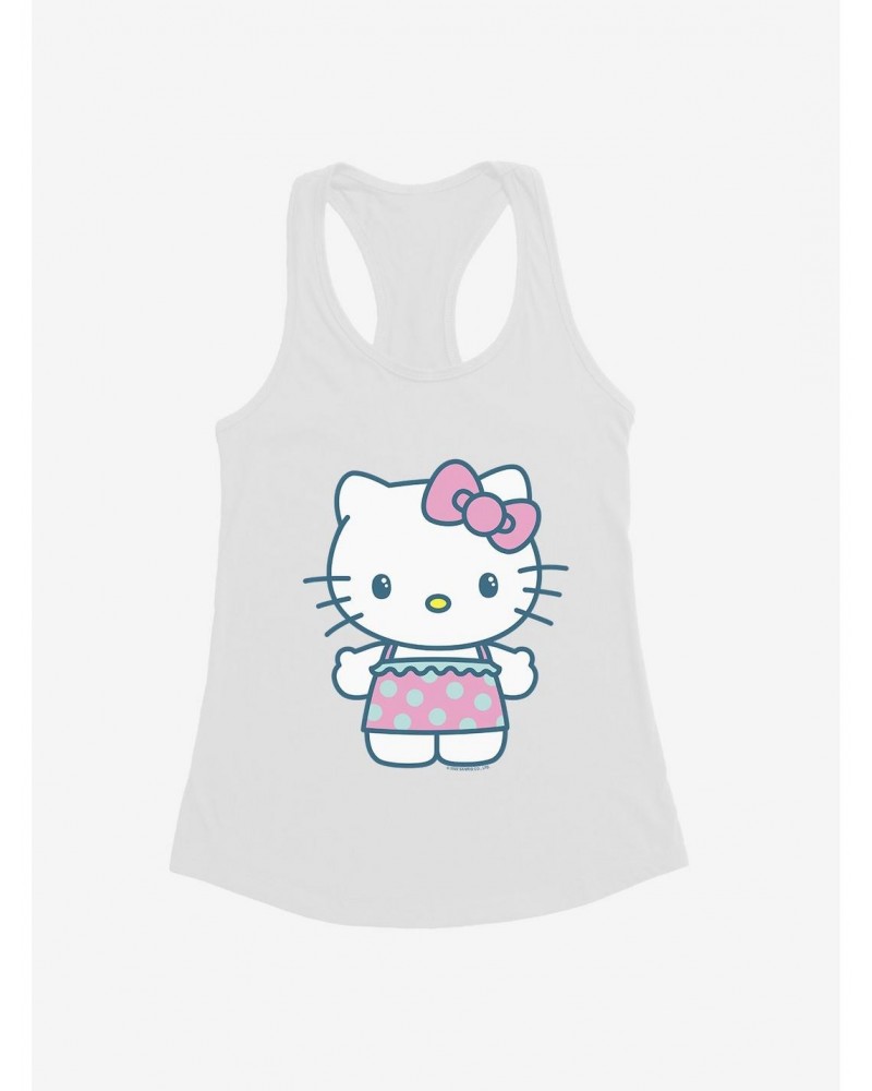 Hello Kitty Kawaii Vacation Ruffles Outfit Girls Tank $6.97 Tanks