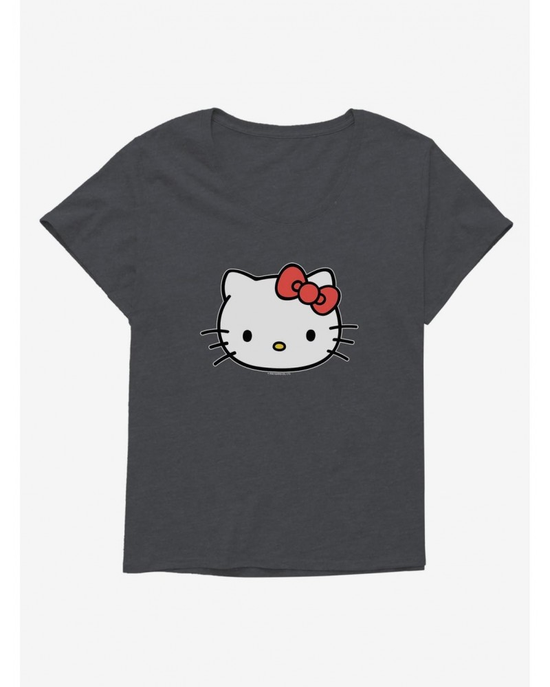 Hello Kitty Icon Girls T-Shirt Plus Size $8.85 T-Shirts