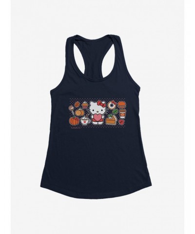 Hello Kitty Pumpkin Spice Food & Decor Girls Tank $6.57 Tanks