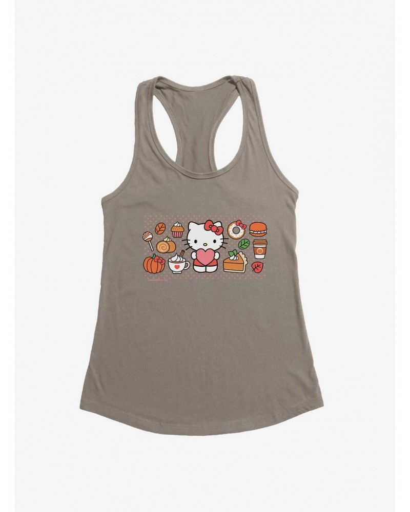 Hello Kitty Pumpkin Spice Food & Decor Girls Tank $6.57 Tanks