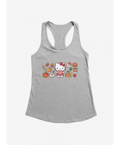 Hello Kitty Pumpkin Spice Food & Decor Girls Tank $6.57 Tanks