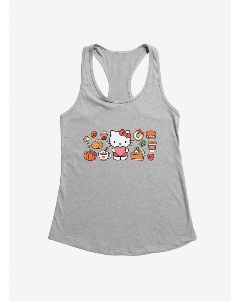 Hello Kitty Pumpkin Spice Food & Decor Girls Tank $6.57 Tanks