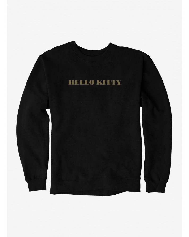 Hello Kitty Star Sign Logo Sweatshirt $10.63 Sweatshirts
