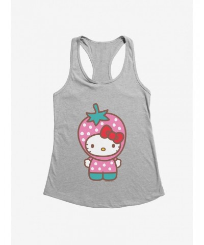 Hello Kitty Five A Day Strawberry Hat Girls Tank $8.17 Tanks