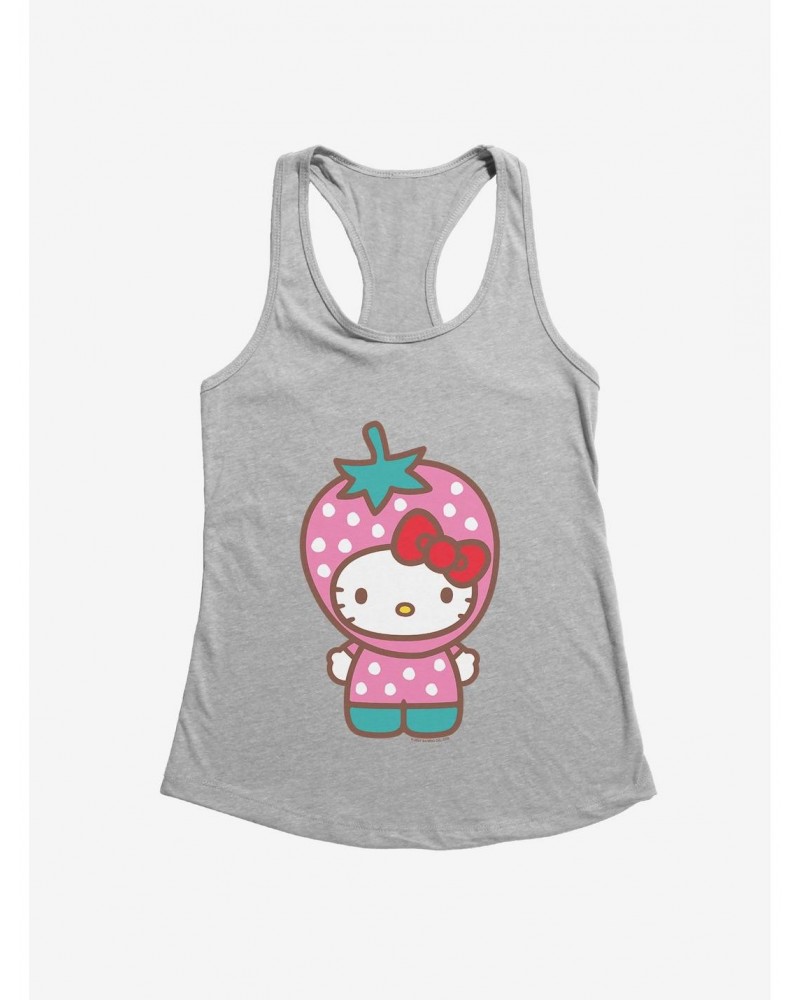 Hello Kitty Five A Day Strawberry Hat Girls Tank $8.17 Tanks