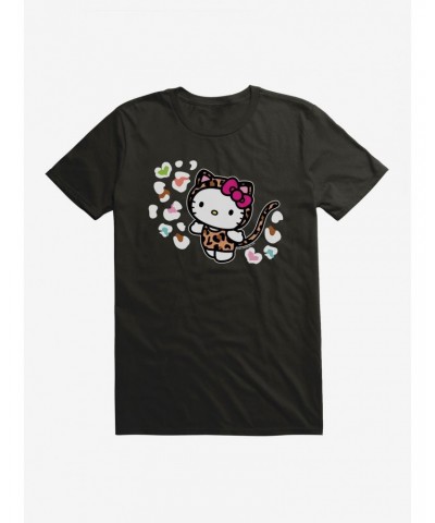 Hello Kitty Jungle Paradise Animal Spots T-Shirt $6.31 T-Shirts