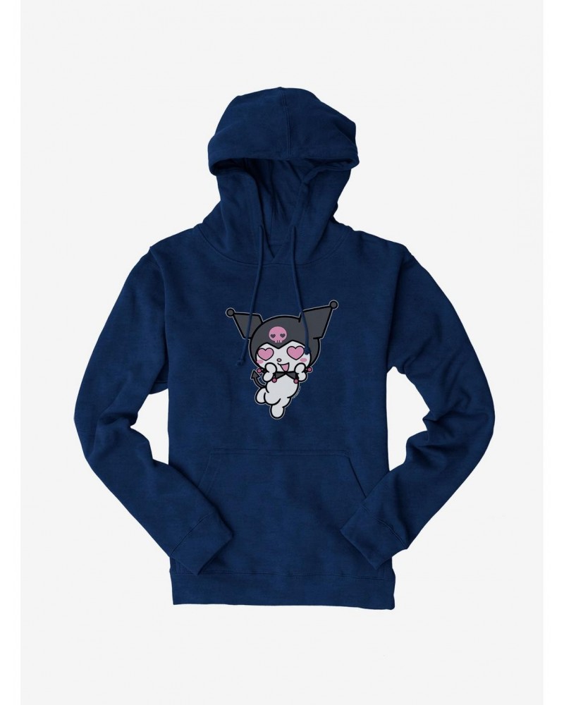 Kuromi Heart Eyes Hoodie $11.14 Hoodies