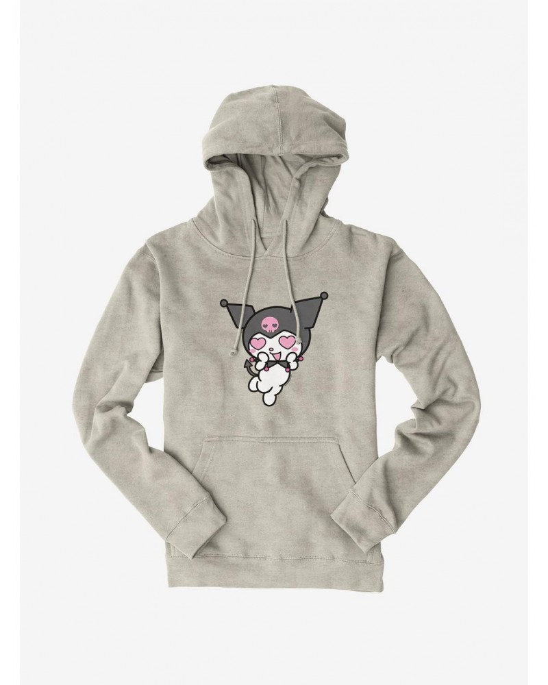 Kuromi Heart Eyes Hoodie $11.14 Hoodies