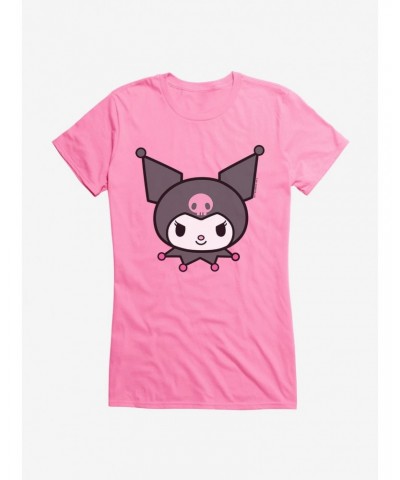Kuromi Smiles Girls T-Shirt $6.18 T-Shirts