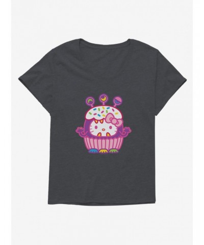 Hello Kitty Sweet Kaiju Sprinkles Girls T-Shirt Plus Size $10.40 T-Shirts