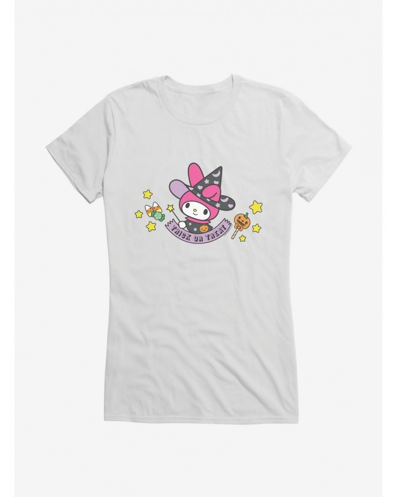 My Melody Halloween Trick or Treat Girls T-Shirt $9.16 T-Shirts