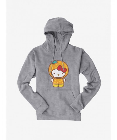 Hello Kitty Five A Day Orange Outfit Hoodie $17.60 Hoodies