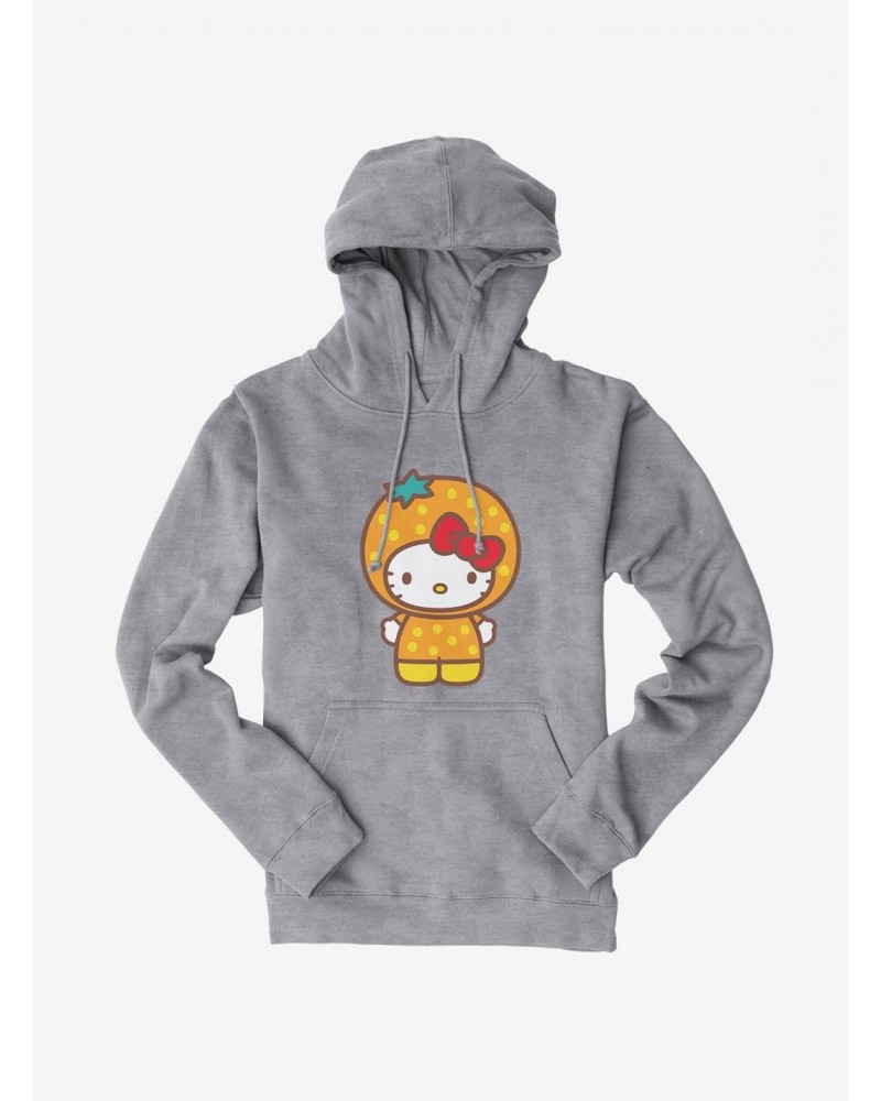 Hello Kitty Five A Day Orange Outfit Hoodie $17.60 Hoodies