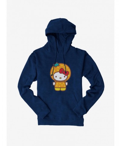 Hello Kitty Five A Day Orange Outfit Hoodie $17.60 Hoodies