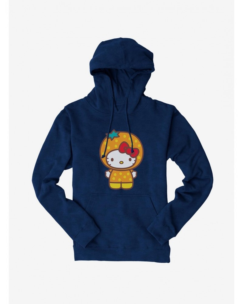 Hello Kitty Five A Day Orange Outfit Hoodie $17.60 Hoodies