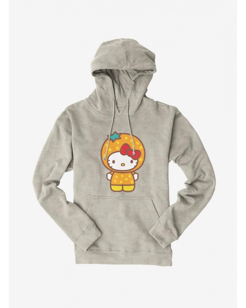 Hello Kitty Five A Day Orange Outfit Hoodie $17.60 Hoodies