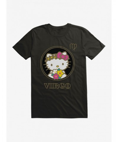 Hello Kitty Star Sign Virgo Stencil T-Shirt $8.22 T-Shirts