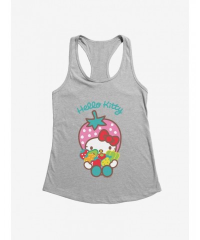 Hello Kitty Five A Day Seven Healthy Options Girls Tank $6.57 Tanks