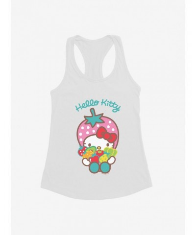 Hello Kitty Five A Day Seven Healthy Options Girls Tank $6.57 Tanks