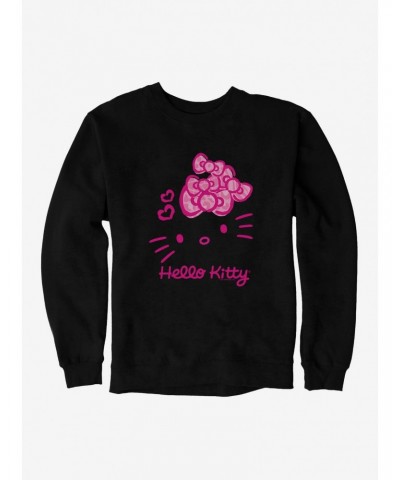 Hello Kitty Jungle Paradise Pink Logo Sweatshirt $13.58 Sweatshirts