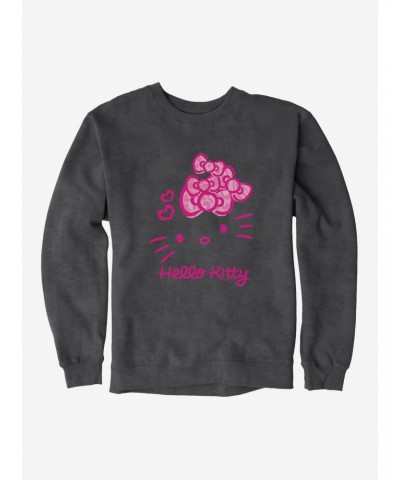 Hello Kitty Jungle Paradise Pink Logo Sweatshirt $13.58 Sweatshirts