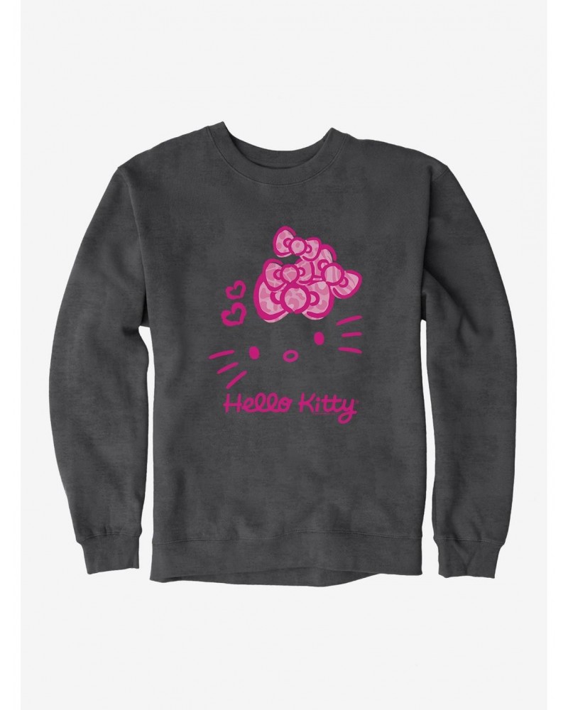 Hello Kitty Jungle Paradise Pink Logo Sweatshirt $13.58 Sweatshirts