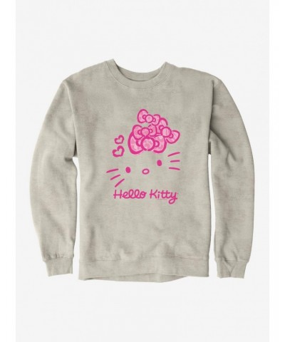 Hello Kitty Jungle Paradise Pink Logo Sweatshirt $13.58 Sweatshirts