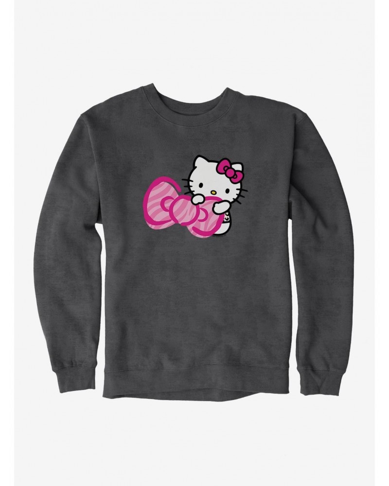 Hello Kitty Jungle Paradise Hiding Bow Sweatshirt $10.04 Sweatshirts