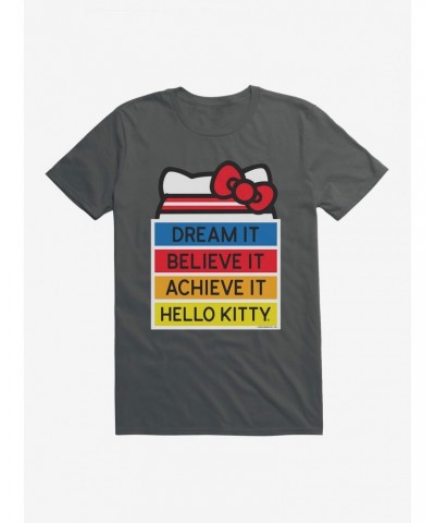 Hello Kitty Dream It Believe It Achieve It T-Shirt $8.41 T-Shirts
