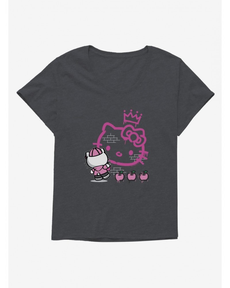 Hello Kitty Apples Girls T-Shirt Plus Size $10.17 T-Shirts