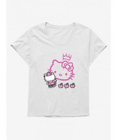 Hello Kitty Apples Girls T-Shirt Plus Size $10.17 T-Shirts