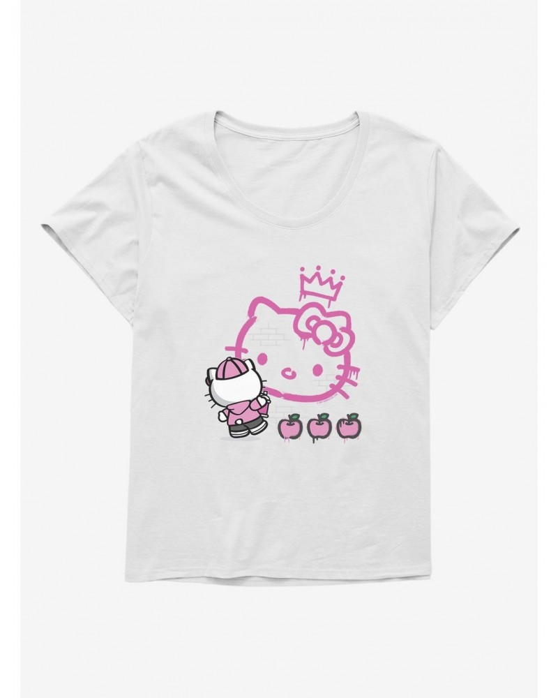 Hello Kitty Apples Girls T-Shirt Plus Size $10.17 T-Shirts