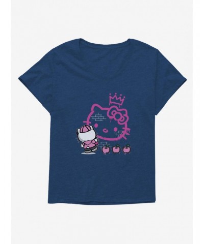 Hello Kitty Apples Girls T-Shirt Plus Size $10.17 T-Shirts